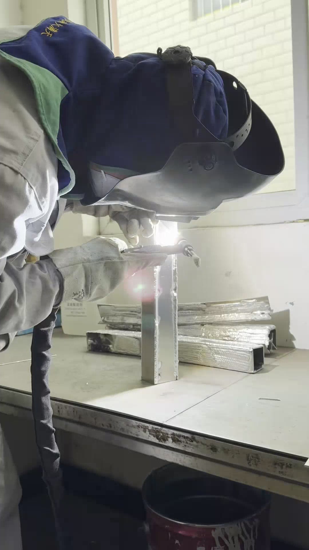 豫洛目標3月電焊培訓學員日常